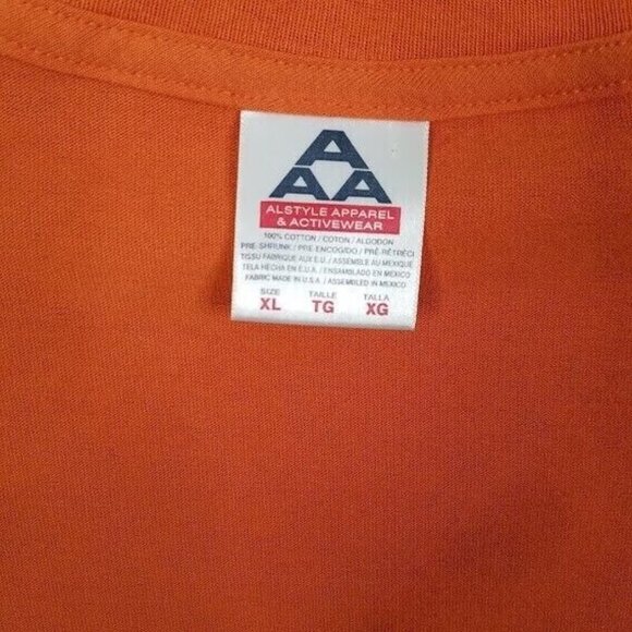 Scorpion King T Shirt Size XL Movie Promo The Rock Dwayne Johnson Orange - Picture 4 of 6